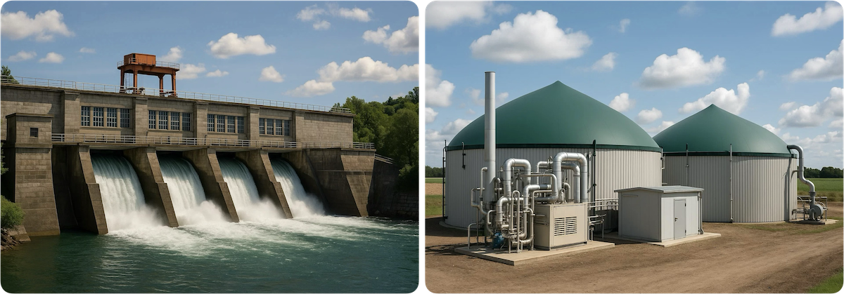 CRYOCCS Power Plant, LN₂ and CO₂ storage and EV charging